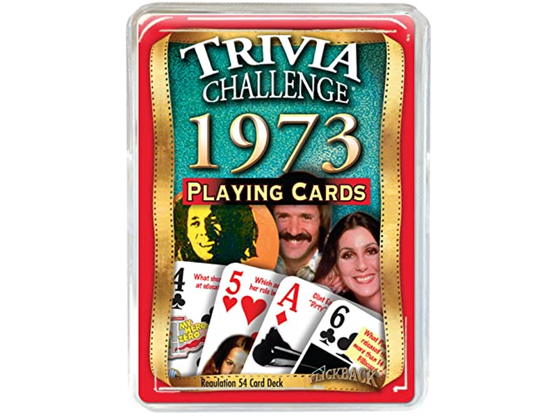 1973 Trivia Playing Cards