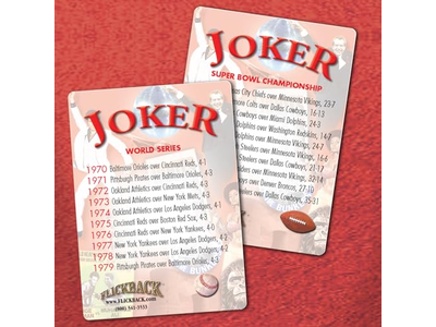1974 Trivia Playing Cards