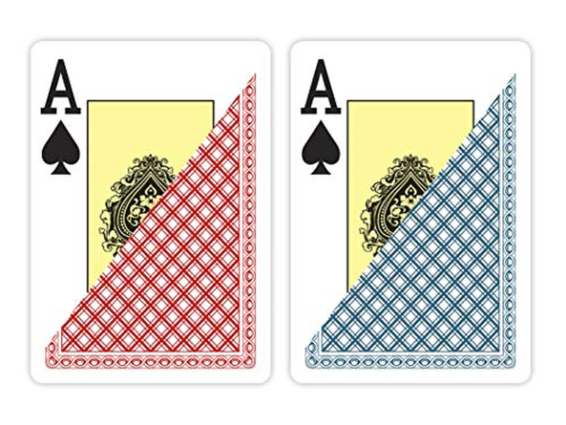 2 Decks of Waterproof Plastic Playing Cards