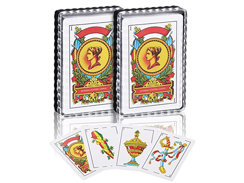 2 Decks Spanish Playing Cards