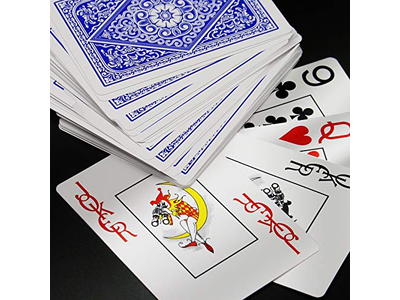 2 Decks Waterproof Plastic Poker Cards for Texas Holdem Poker Go Fish