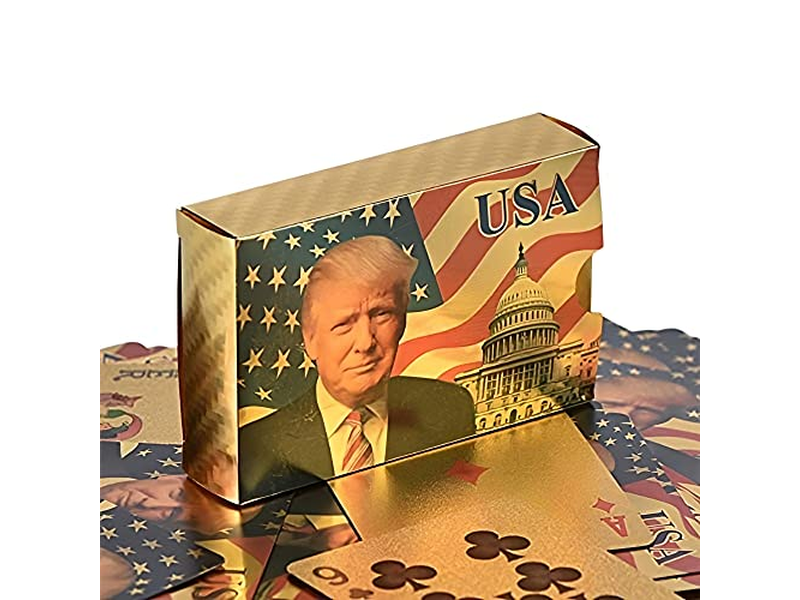 24K Gold-Plated Waterproof Poker Cards