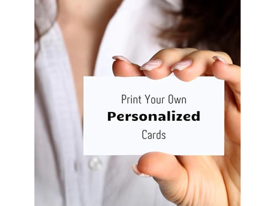 250 Piece Blank Printable Business Cards