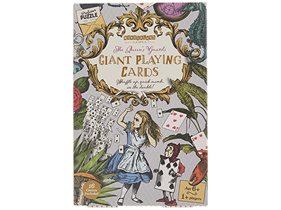 Alice in Wonderland Themed Jumbo Playing Cards