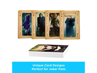 Aquarius DC Comics The Joker Heath Ledger Playing Cards