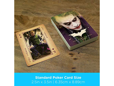 Aquarius DC Comics The Joker Heath Ledger Playing Cards