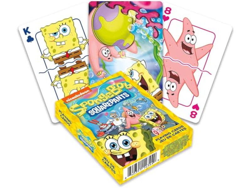 AQUARIUS SpongeBob Playing Cards