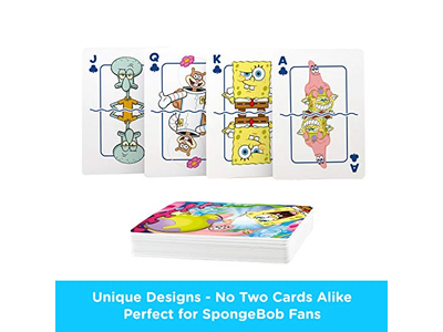 AQUARIUS SpongeBob Playing Cards
