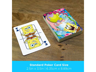 AQUARIUS SpongeBob Playing Cards