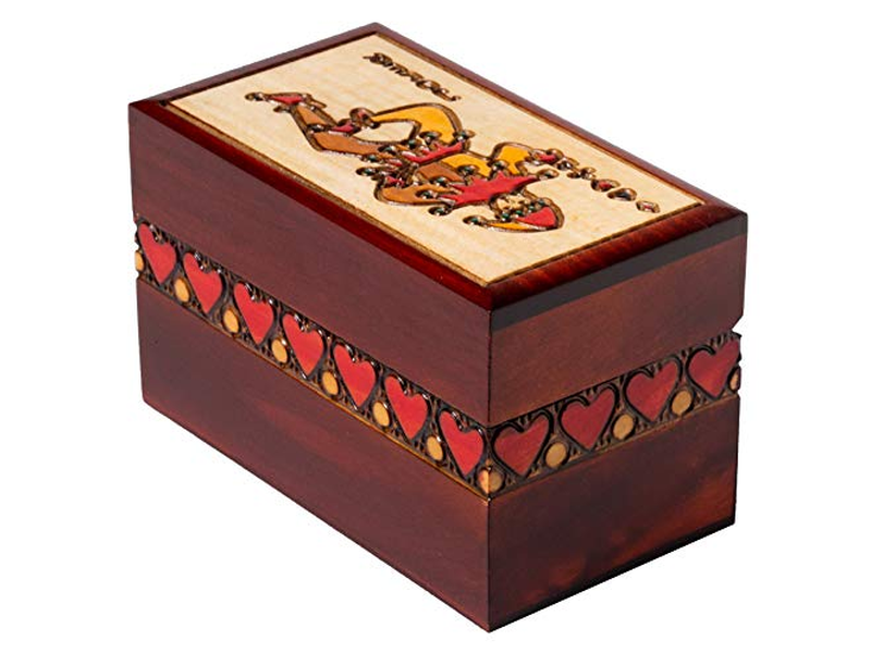 Artisan Owl Polish Handmade Four Suited Joker Card