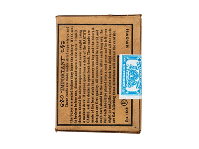 Artisan Owl Vintage Old West Pharaoh Playing Cards
