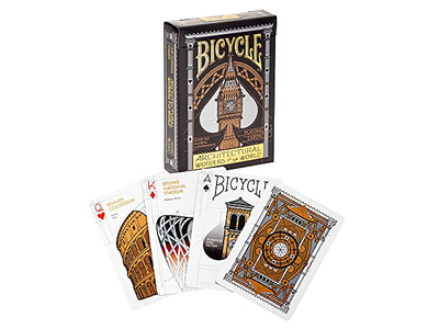Bicycle Architectural Wonders of The World Playing Cards