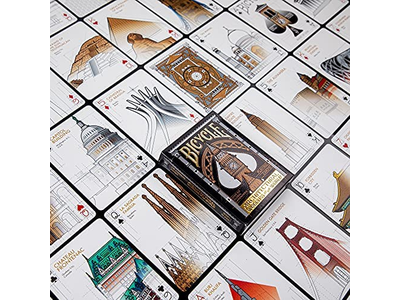 Bicycle Architectural Wonders of The World Playing Cards