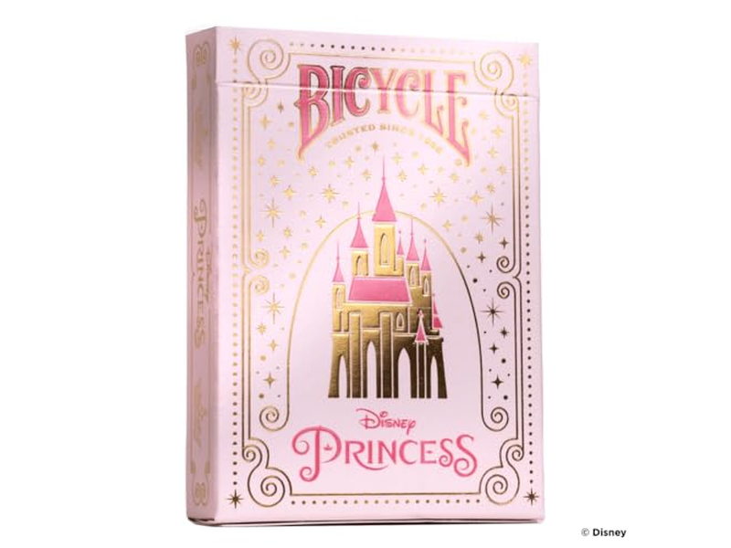 Bicycle Disney Princess Pink Playing Card
