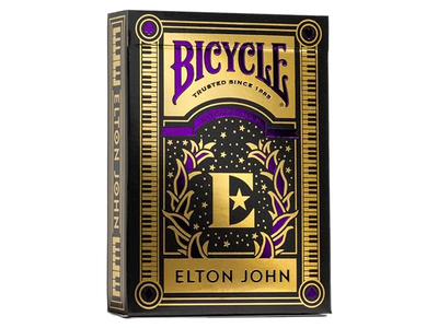 Bicycle Elton John Purple Playing Cards