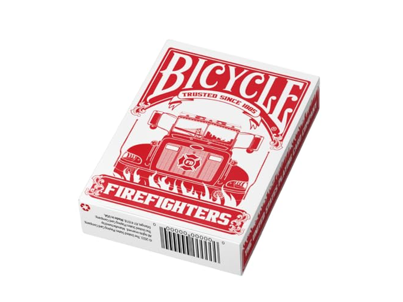 Bicycle Firefighters Playing Cards