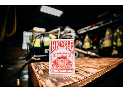 Bicycle Firefighters Playing Cards
