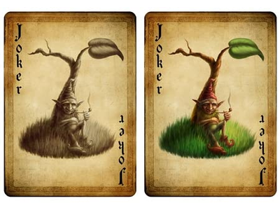 Bicycle Gnomes Playing Cards