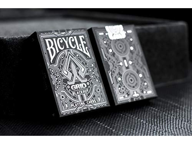 Bicycle Grid Blackout Playing Cards