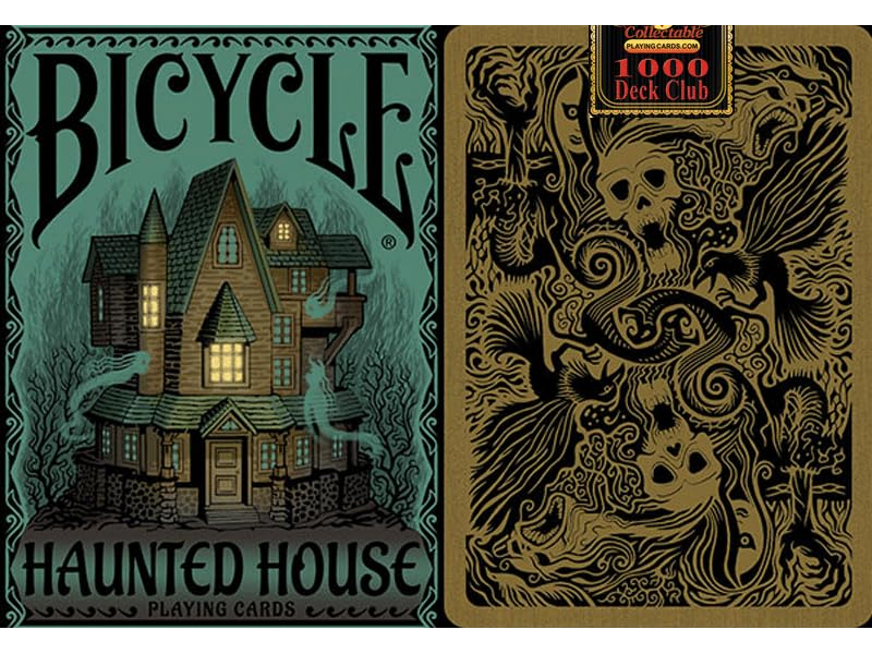 Bicycle Haunted House Playing Cards