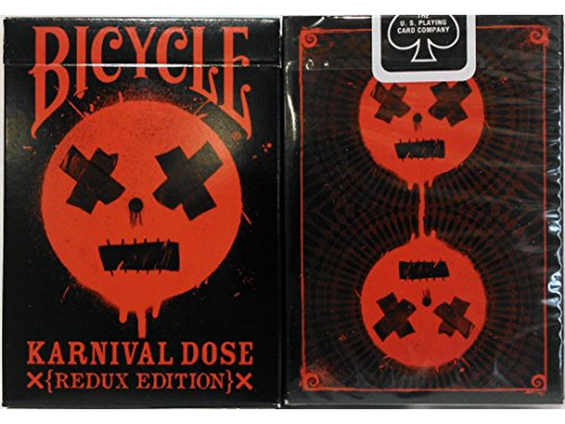 Bicycle Karnival RED Dose Deck Playing Cards