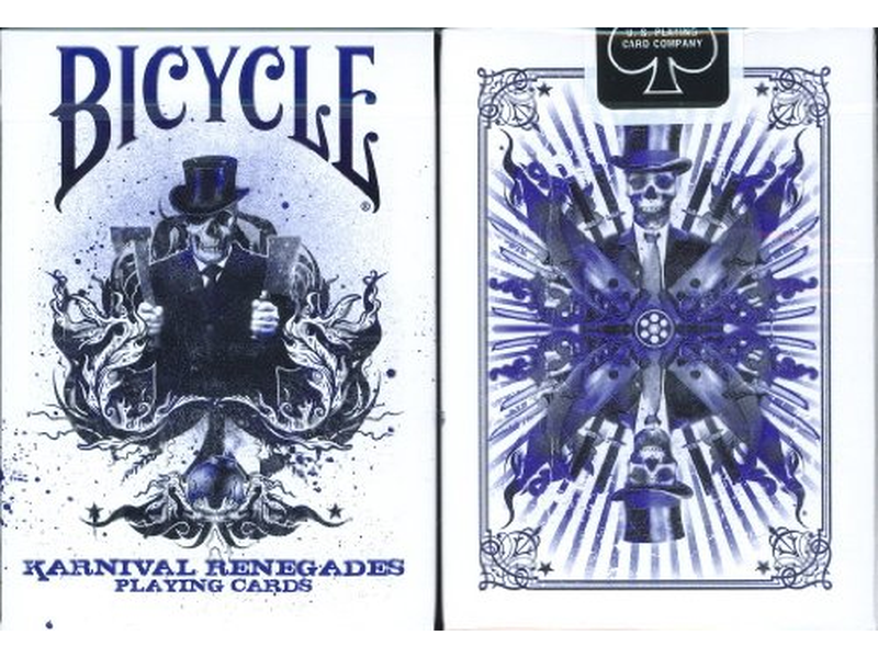 Bicycle Karnival Renegades Playing Cards in Purple