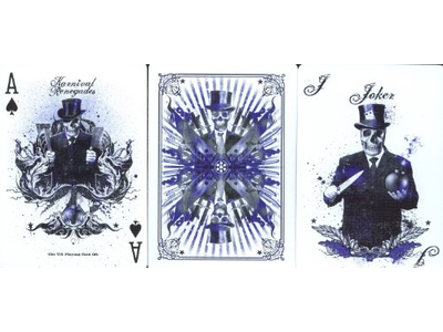 Bicycle Karnival Renegades Playing Cards in Purple