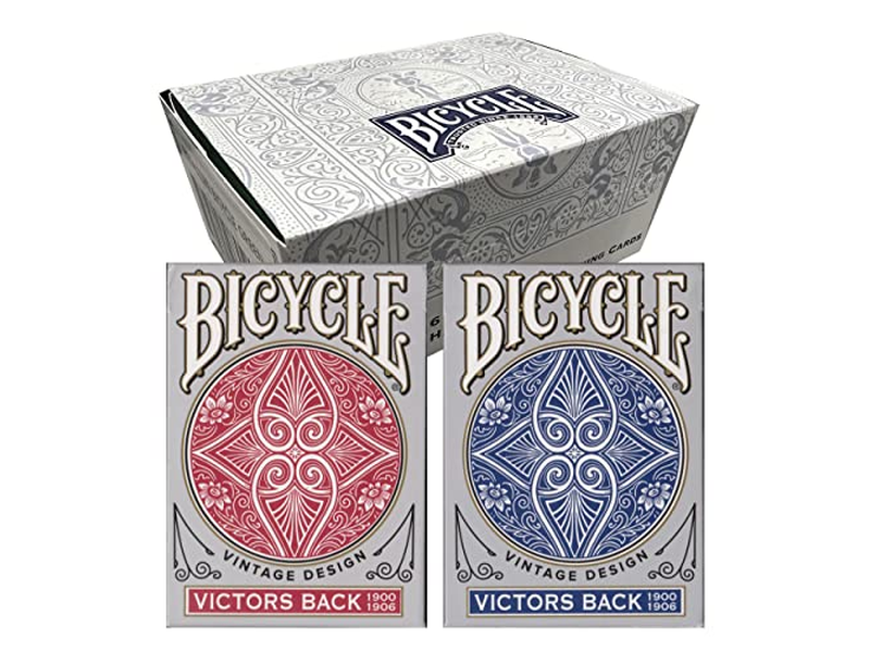 Bicycle Playing Cards 6 Decks Victors Back
