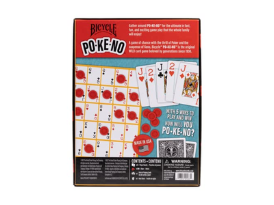 Bicycle Pokeno Playing Card Game Pack