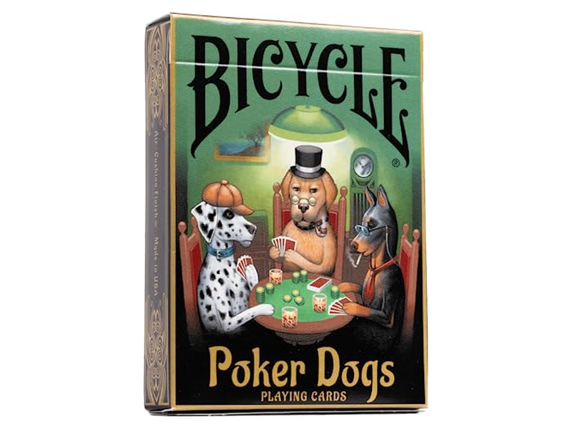 Bicycle Poker Dogs Playing Cards