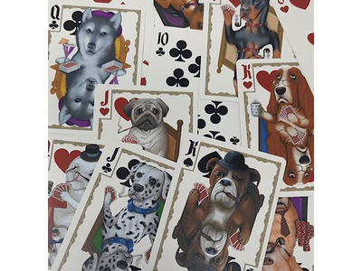 Bicycle Poker Dogs Playing Cards