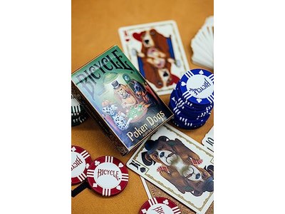 Bicycle Poker Dogs Playing Cards
