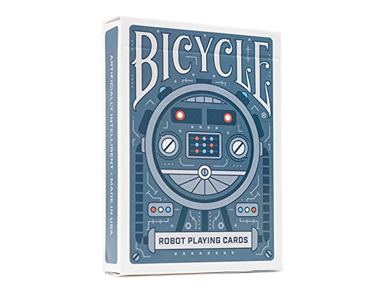Bicycle Robot Playing Cards