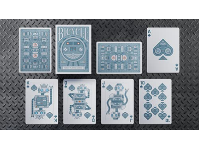 Bicycle Robot Playing Cards