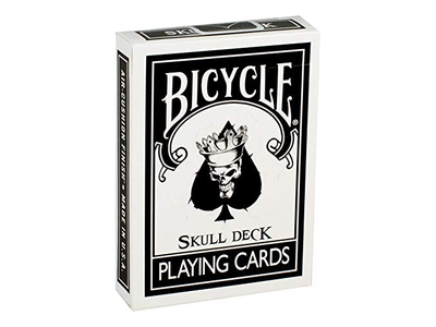 Bicycle Skull Deck Playing Cards with 4 Bonus Magic Cards