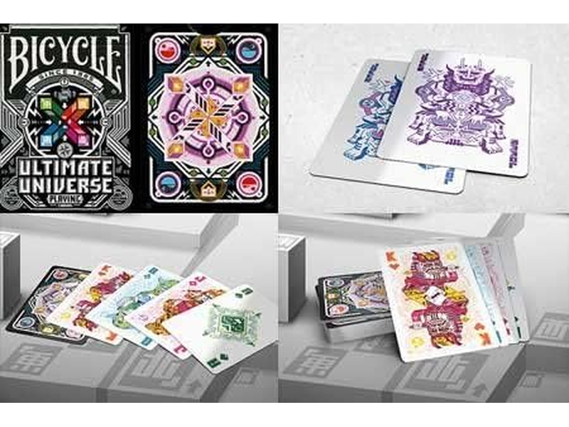 Bicycle Ultimate Universe Colored Playing Cards