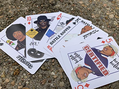Black Hip-Hop Playing Cards