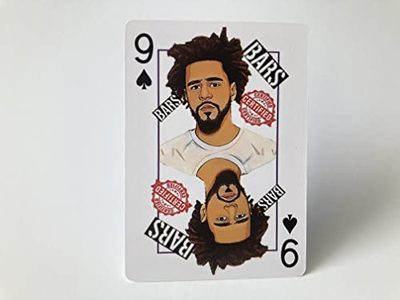 Black Hip-Hop Playing Cards