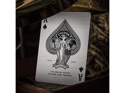 Black Tycoon Playing Cards