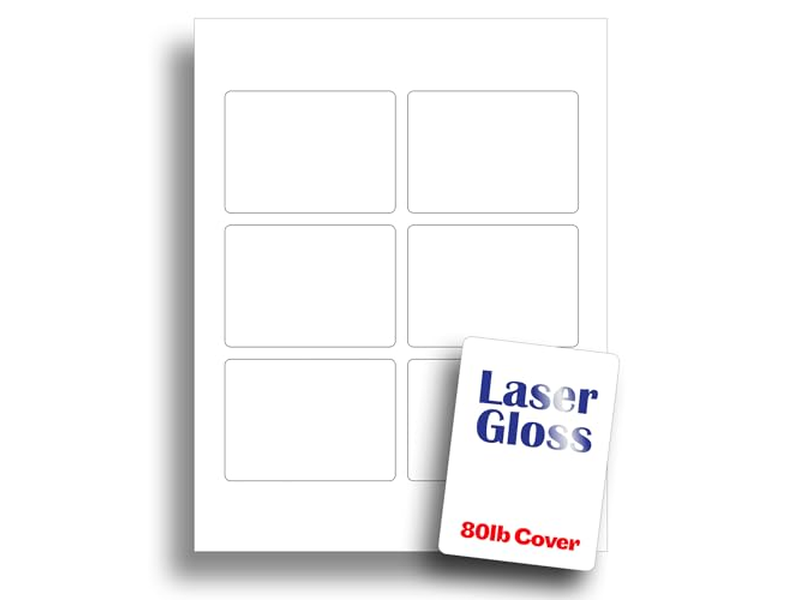 Blank Playing Cards for Laser Printers