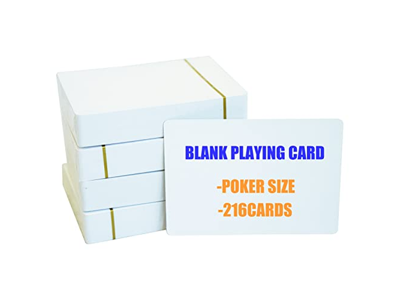 Blank Playing Cards to Write on