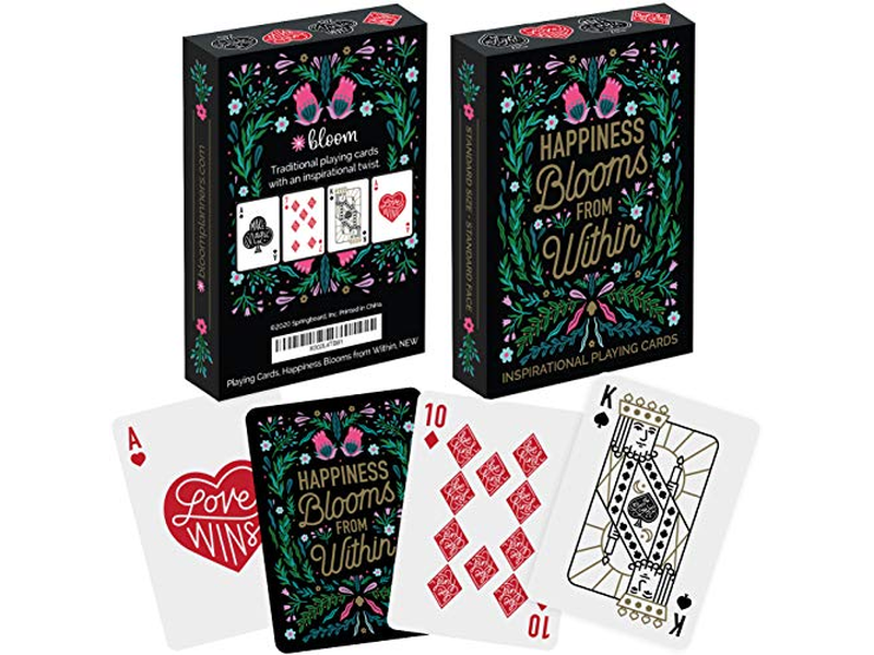 Bloom Daily Planners Standard Playing Card Deck for Women