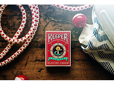 Blue and Red Keepers Playing Cards