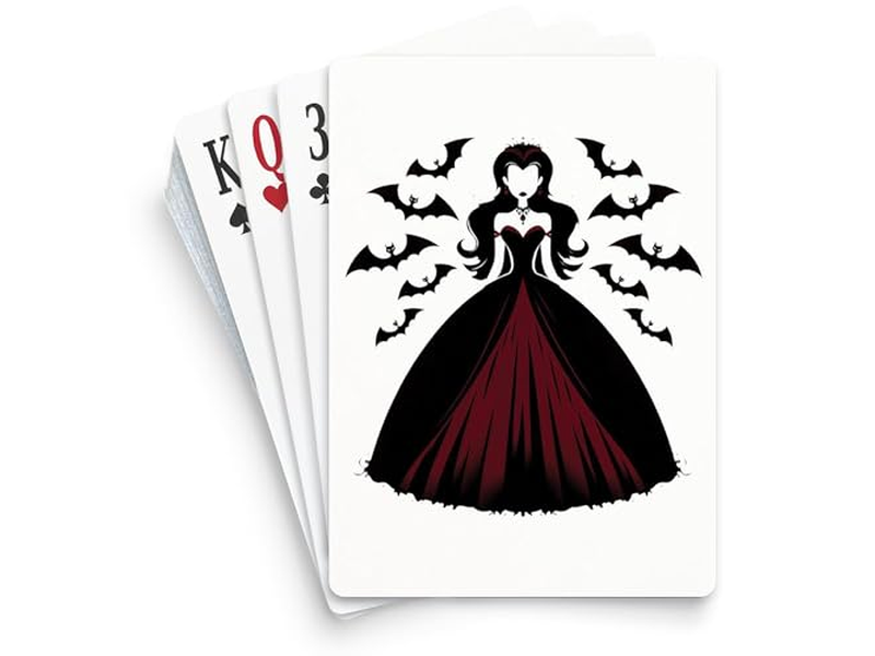 CafePress Vampire Queen Standard Size Playing Cards