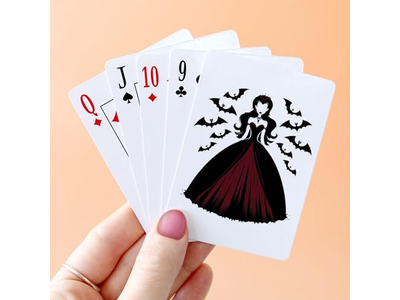 CafePress Vampire Queen Standard Size Playing Cards