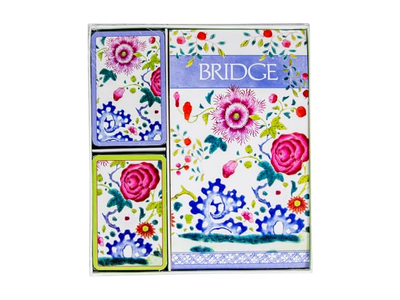 Caspari Floral Porcelain Bridge Gift Sets