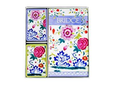 Caspari Floral Porcelain Bridge Gift Sets