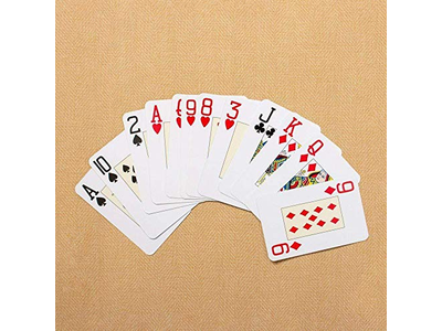 Caspari Palms Large Type Playing Cards