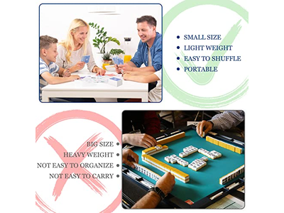 Civaner Mahjong Cards Playing Cards