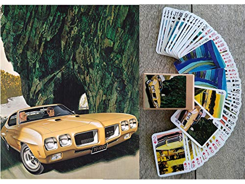 Classic Cars Playing Cards